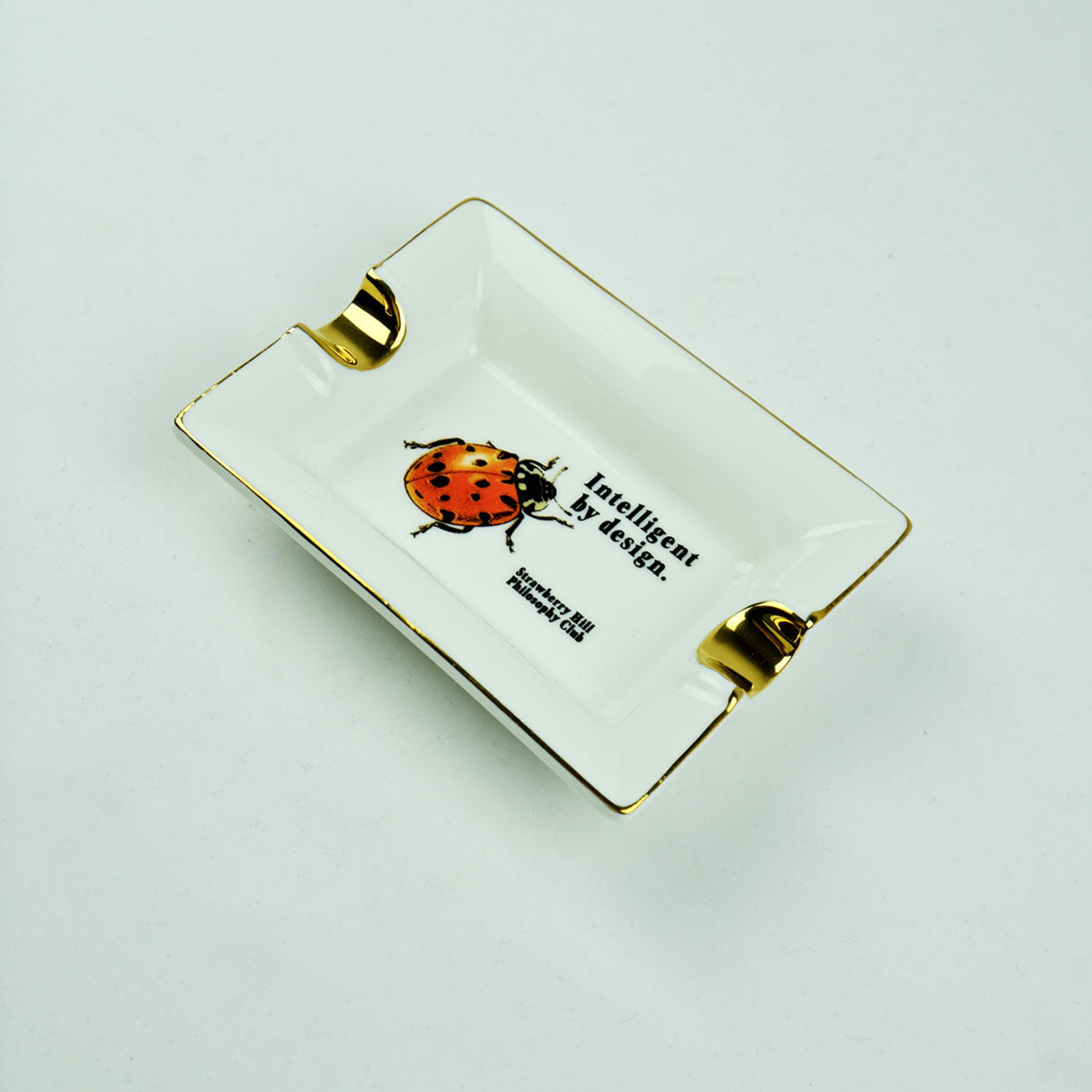 INTELLIGENT BY DESIGN CERAMIC TRAY