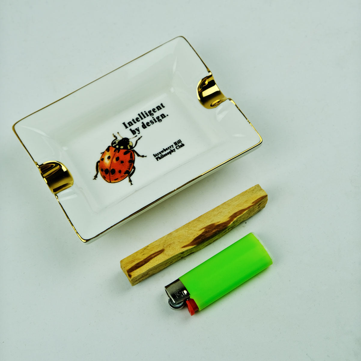 INTELLIGENT BY DESIGN CERAMIC TRAY