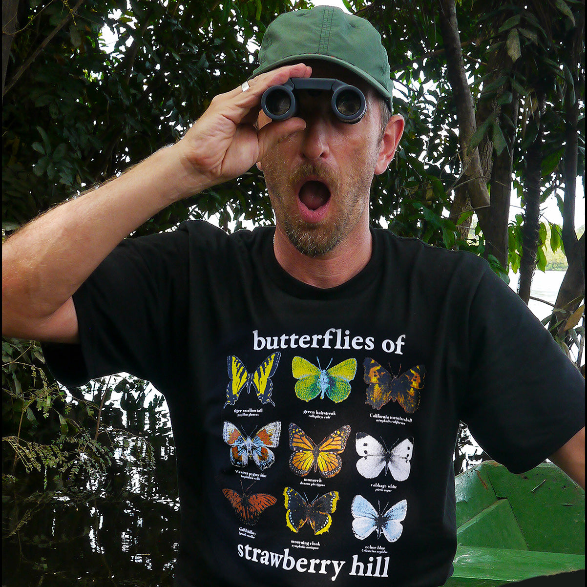 BUTTERFLIES OF STRAWBERRY HILL TEE