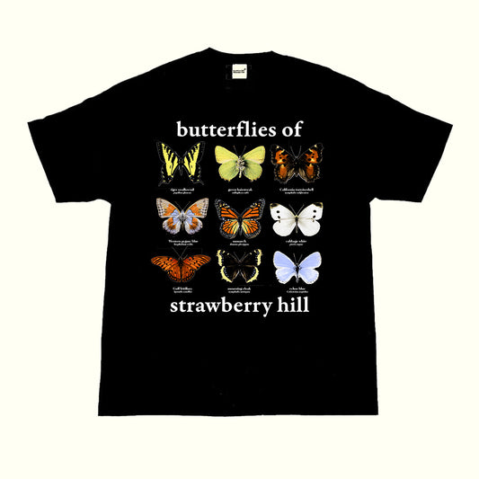 BUTTERFLIES OF STRAWBERRY HILL TEE