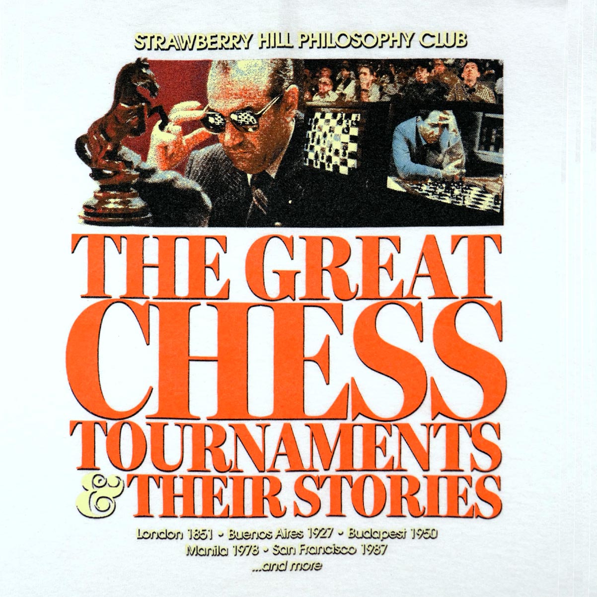 GREAT CHESS TOURNAMENTS TEE