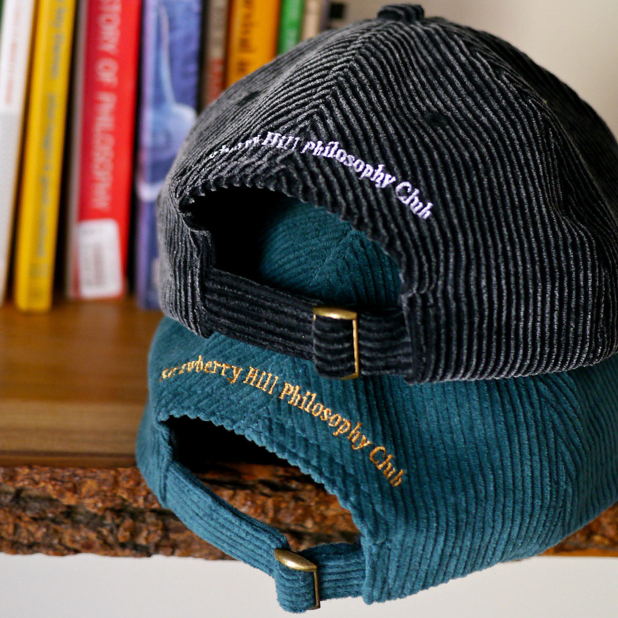 LOGO CAP - GREEN CORDUROY