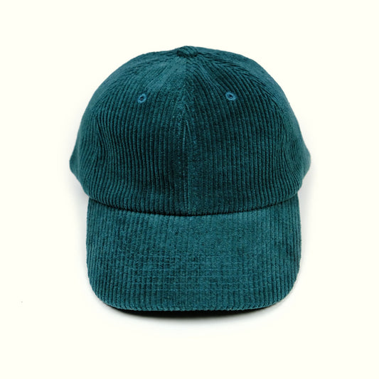 LOGO CAP - GREEN CORDUROY