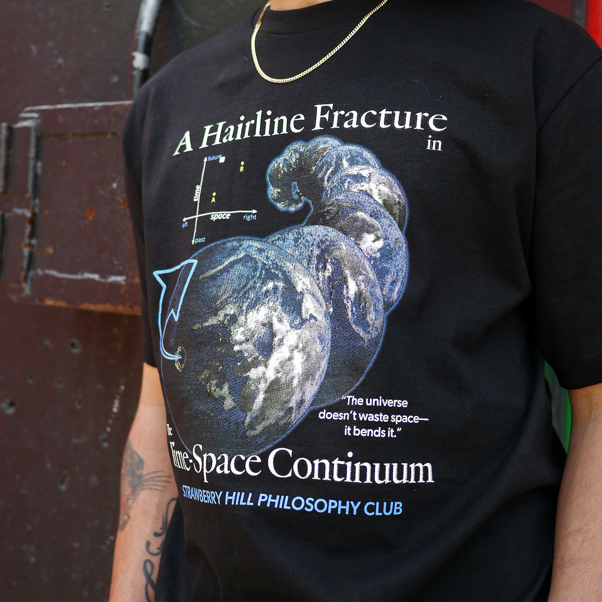 TIME-SPACE CONTINUUM TEE