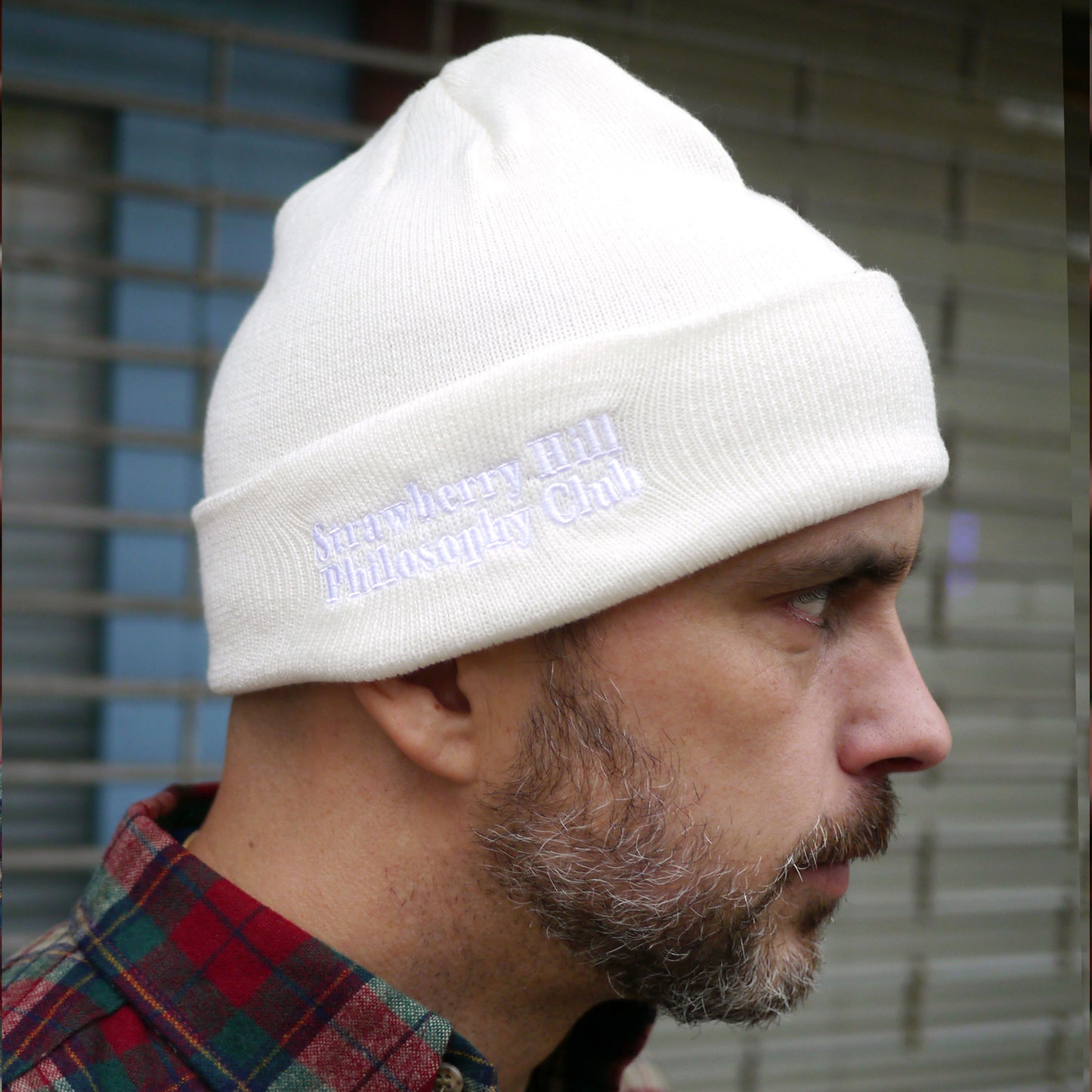 LOGO BEANIE - CASHMERE