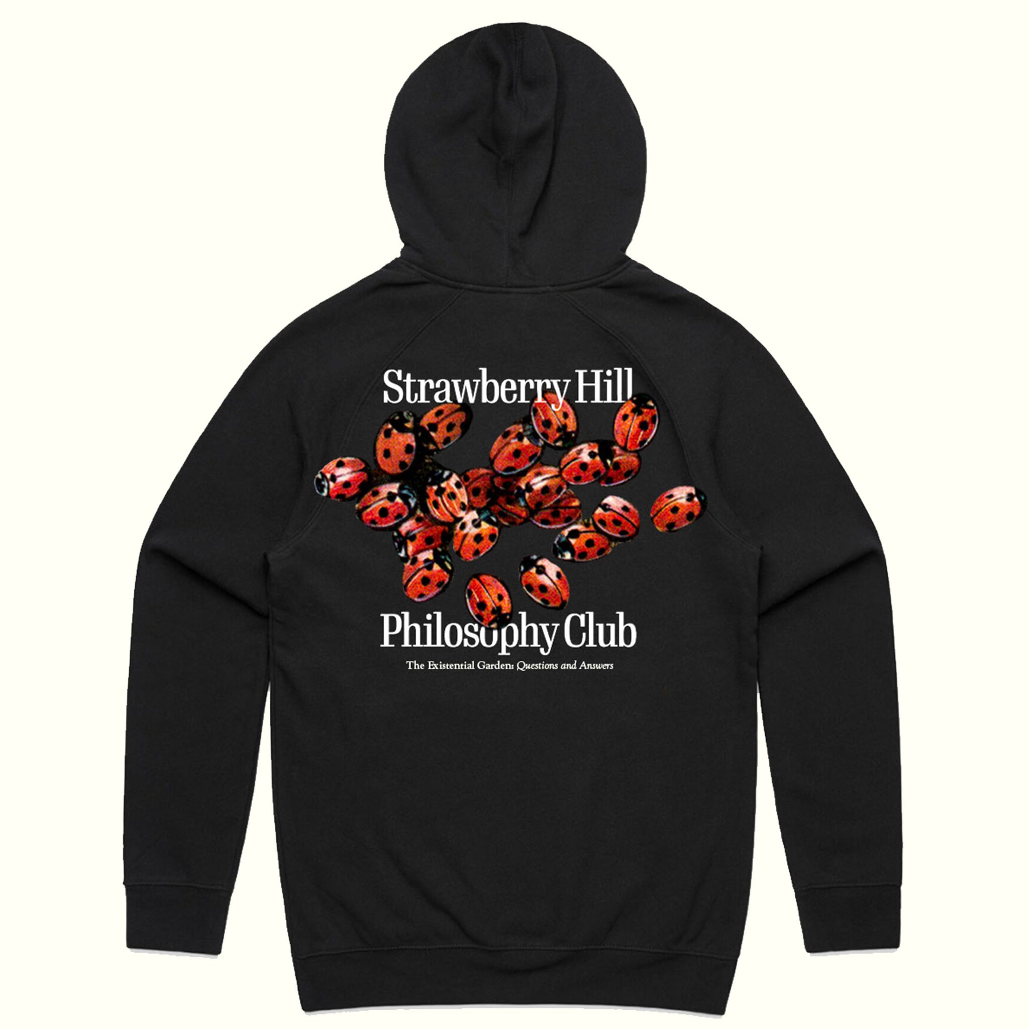 ストロベリーヒル エンブロイダード フード STRAWBERRY HILL PHILOSOPHY CLUB EMBROIDERED HOODIE  スケボー パーカー 長袖 WHITE - メンズファッション