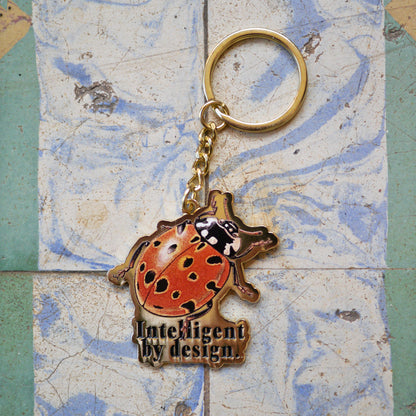INTELLIGENT BY DESIGN KEYCHAIN