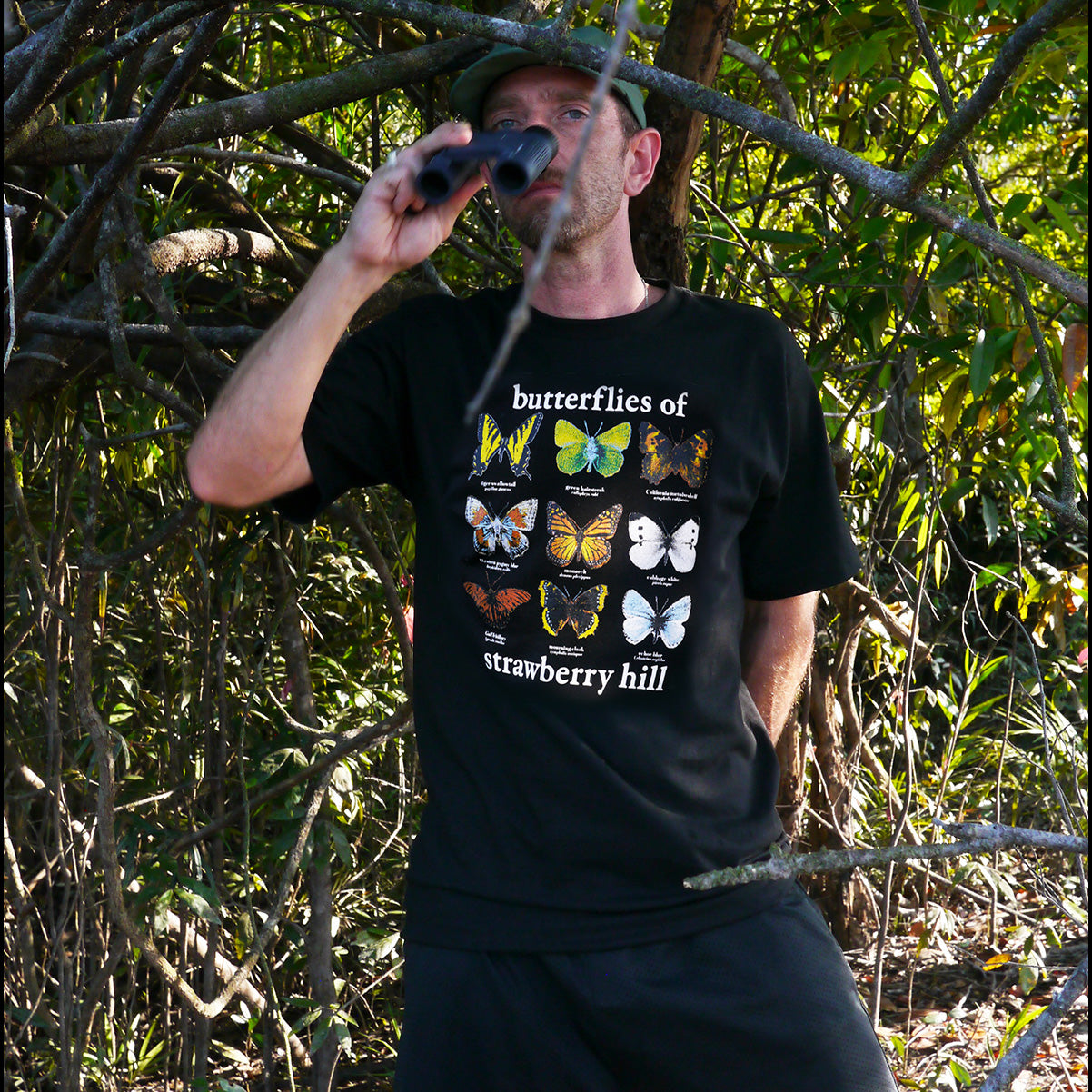 BUTTERFLIES OF STRAWBERRY HILL TEE – Strawberryhillphilosophyclub