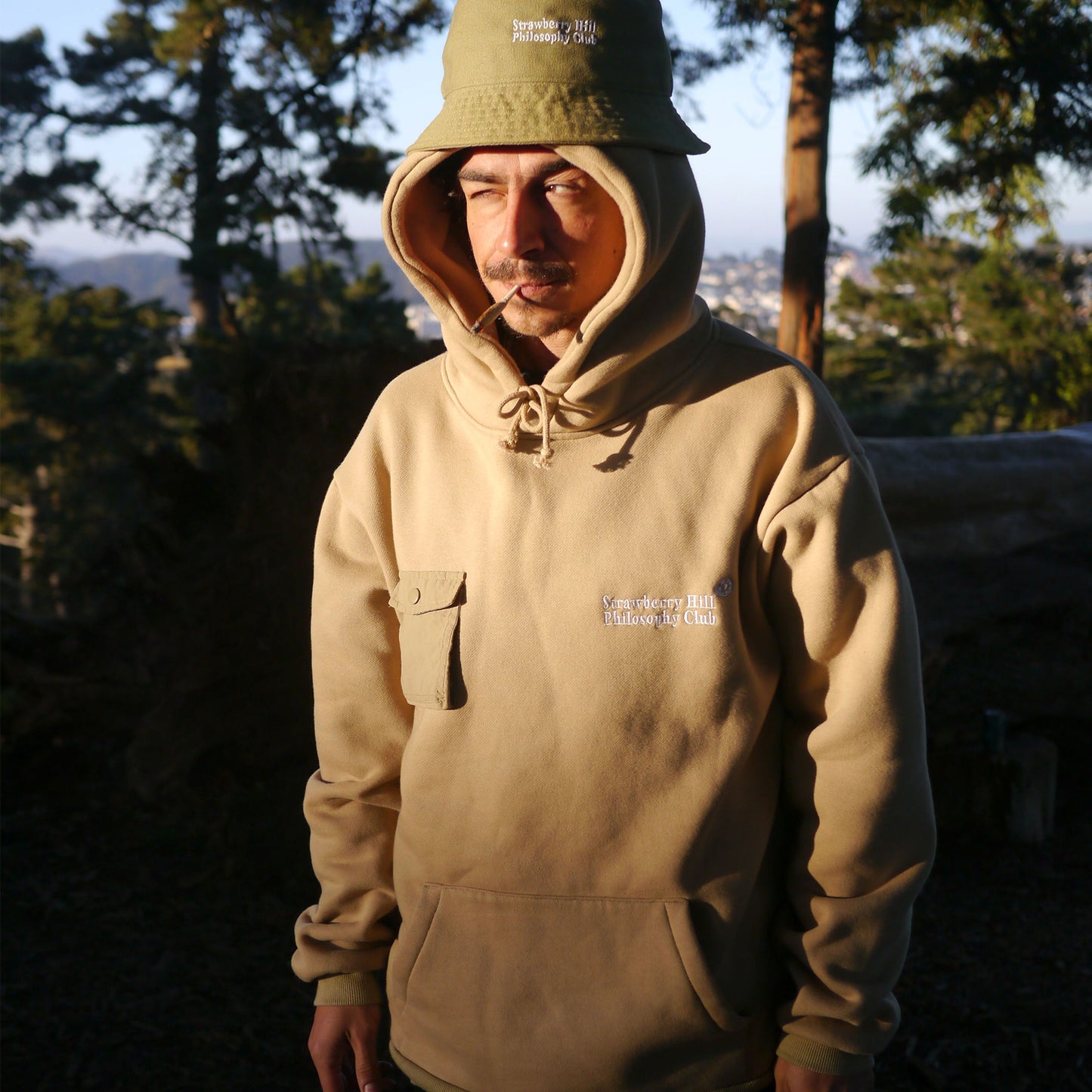 CARGO POCKET HOODIE