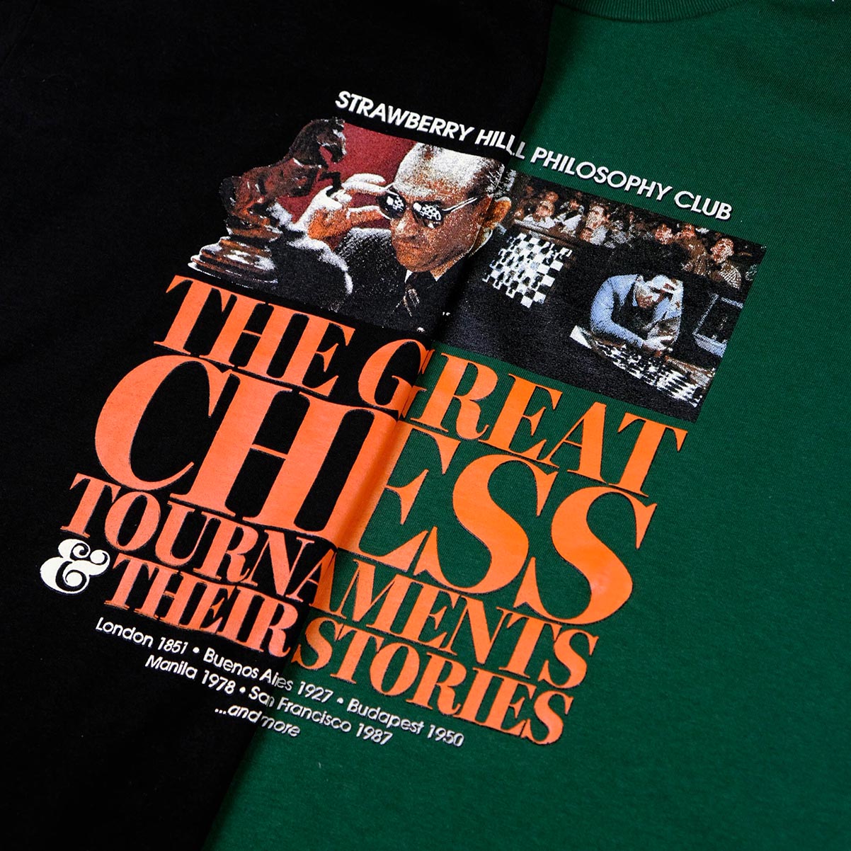 GREAT CHESS TOURNAMENTS TEE