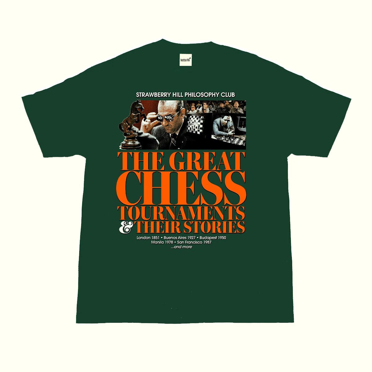 GREAT CHESS TOURNAMENTS TEE