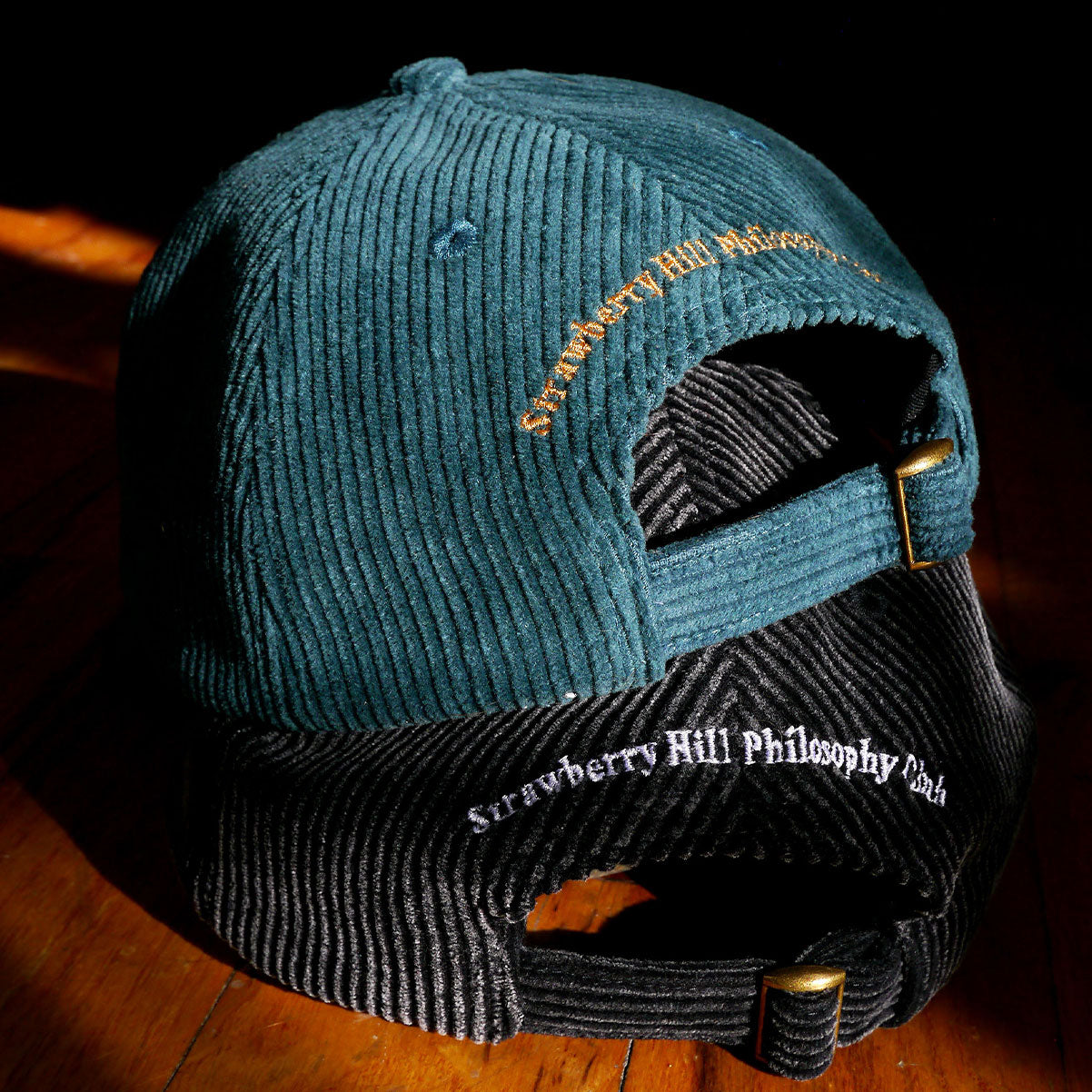 LOGO CAP - GREEN CORDUROY