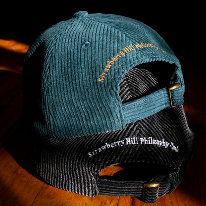 LOGO CAP - GREEN CORDUROY