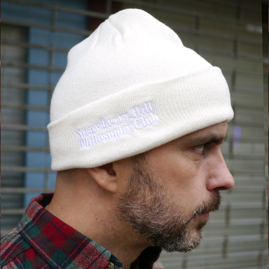 LOGO BEANIE - CASHMERE
